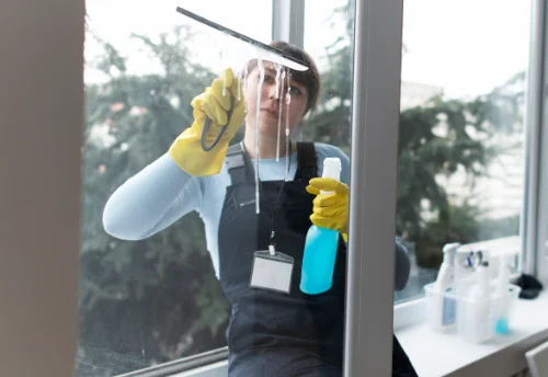 Nettoyage de vitres intérieures et extérieures à Wimy